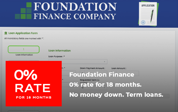 Foundation Finance OFFER!